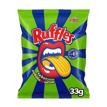 Batata Ruffles Elma Chips Cebola e Salsa 33g