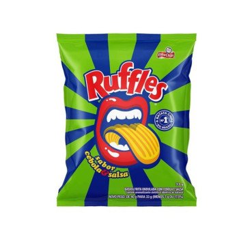 Batata Ruffles Elma Chips Cebola e Salsa 33g