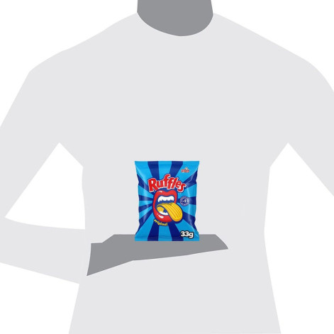 Batata Frita Ruffles Ondulada Sabor Original 33g