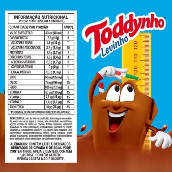 Bebida Láctea Uht Chocolate Toddynho Levinho Caixa 200ml Bebida Láctea Uht Chocolate Toddynho Levinho Caixa 200ml
