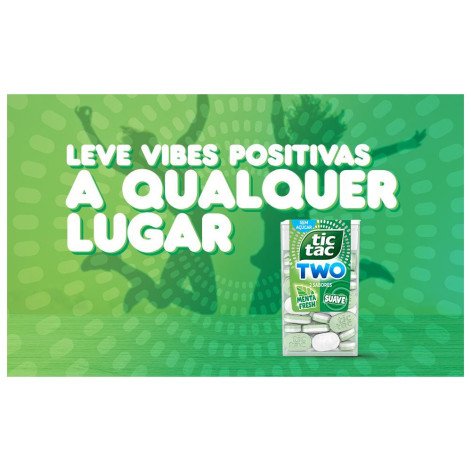 Tic Tac Pastilhas Sabor Menta 14,5g