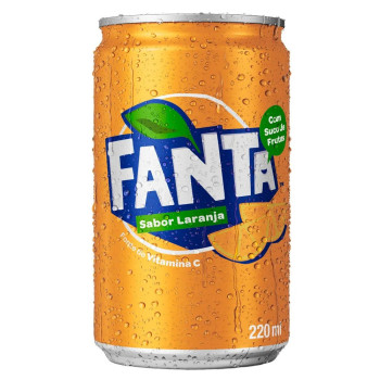 Refrigerante Fanta Guarana Lata Sleek 220ml