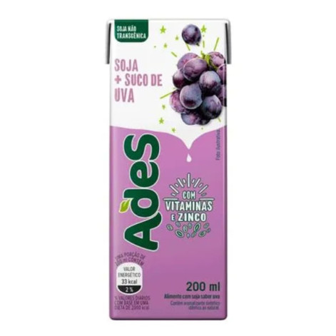 Suco ades Uva 200ml Suco ades Uva 200ml