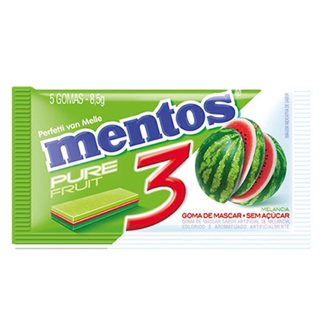 Mentos Pure Fresh Melancia 5Un 8