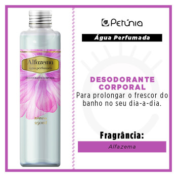 Desodorante Corporal Água Perfumada Petúnia Alfazema 250ml Desodorante Corporal Água Perfumada Petúnia Alfazema 250ml