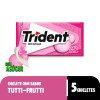 Goma de Mascar Trident Tutti-Frutti Sem Açúcar 8g Goma de Mascar Trident Tutti-Frutti Sem Açúcar 8g