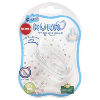 Refil para Copo Decorado Bico Canudo Fun Kuka com 1 Unidade Refil para Copo Decorado Bico Canudo Fun Kuka com 1 Unidade