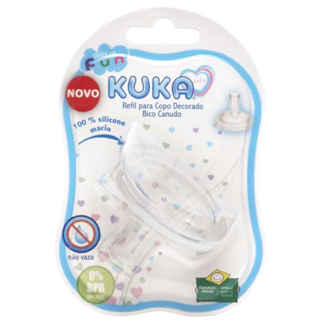 Refil para Copo Decorado Bico Canudo Fun Kuka com 1 Unidade Refil para Copo Decorado Bico Canudo Fun Kuka com 1 Unidade