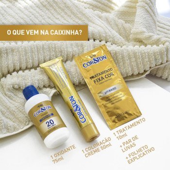 Tinta de Cabelo Permanente Cor&Ton Niely - 3.0 Castanho Escuro