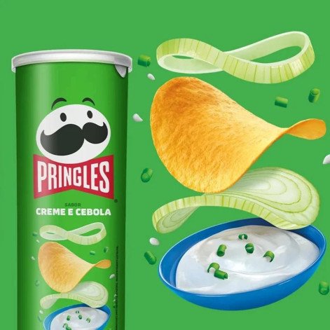 Salgadinho Pringles Creme e Cebola 109g