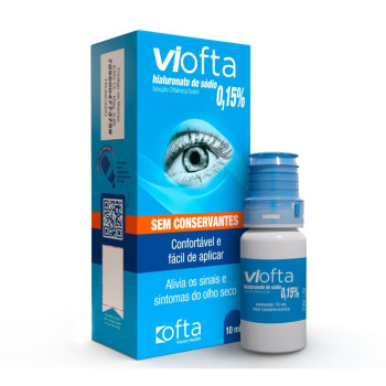 Colírio Viofta 0,15% Ofta Solução Oftalmológico 10ml