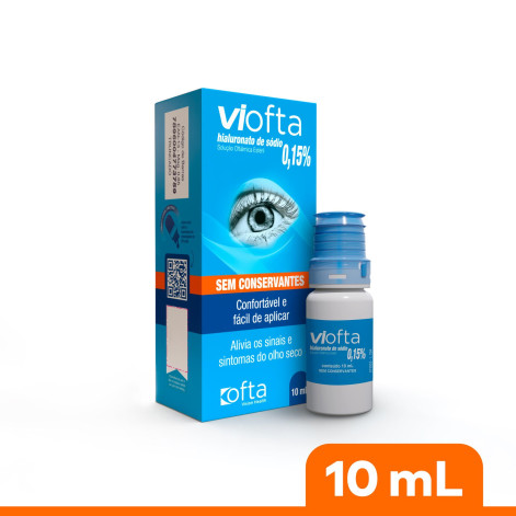 Colírio Viofta 0,15% Ofta Solução Oftalmológico 10ml Colírio Viofta 0,15% Ofta Solução Oftalmológico 10ml