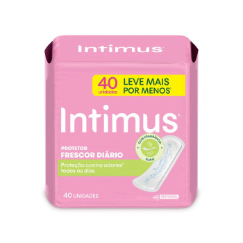 Protetor Diário Intimus Frescor Diário 40 Unidades