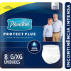 Fralda Plenitud Active Plus Roupa Íntima G/Xg 8 Unidades
