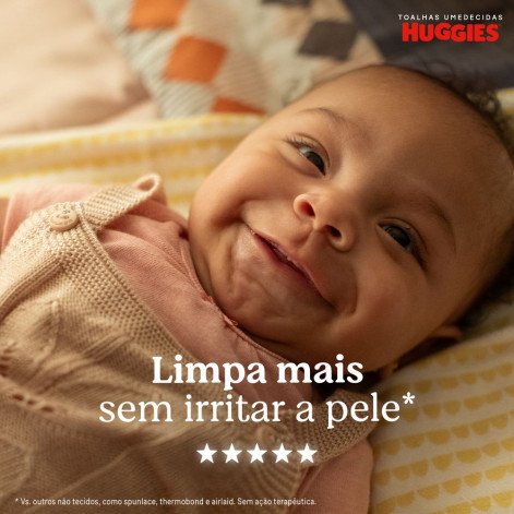 Toalha Umedecida Huggies Recém-nascido 48 Unidades