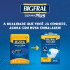 Fralda Adulto Bigfral Derma Plus Noturna G Unissex 7 Unidades