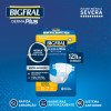 Fralda Adulto Bigfral Derma Plus Noturna G Unissex 7 Unidades