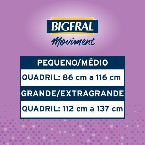 Roupa Íntima Feminina Moviment Bigfral Tamanho P/m 07 Unidades