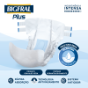 Fralda Adulto Bigfral Plus P Unissex - 9 Unidades