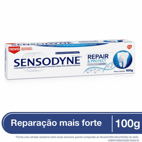 Creme Dental Sensodyne Repair & Protect 100g