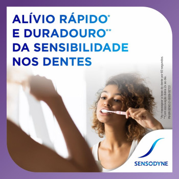 Sensodyne Rápido Alívio Para Dentes Sensíveis Em 60 Segundos Para Sensibilidade Nos Dentes, 90g Sensodyne Rápido Alívio Para Dentes Sensíveis Em 60 Segundos Para Sensibilidade Nos Dentes, 90g