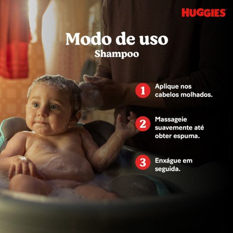 Shampoo Turma da Mônica Huggies Camomila 200ml
