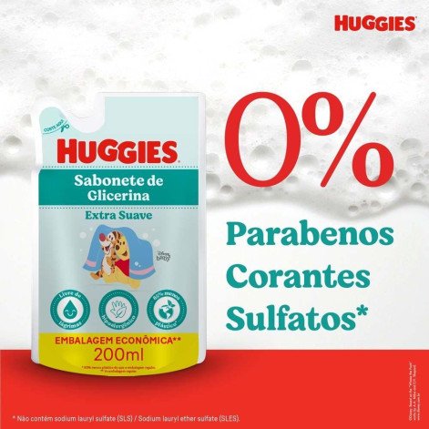 Sabonete Líquido Huggies Disney Baby Extra Suave 200ml