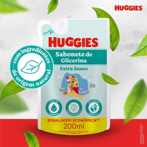 Sabonete Líquido Huggies Disney Baby Extra Suave 200ml