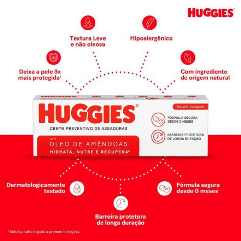 Creme Preventivo de Assaduras Huggies Supreme Care 30g Creme Preventivo de Assaduras Huggies Supreme Care 30g
