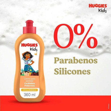 Creme de Pentear Huggies Kids Cachinhos Poderosos 360ml Creme de Pentear Huggies Kids Cachinhos Poderosos 360ml
