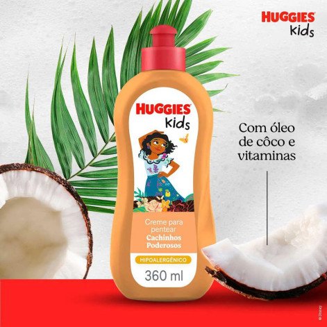Creme de Pentear Huggies Kids Cachinhos Poderosos 360ml Creme de Pentear Huggies Kids Cachinhos Poderosos 360ml