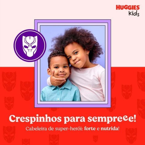 Shampoo Infantil Huggies Kids Super Crespinhos 360ml Shampoo Infantil Huggies Kids Super Crespinhos 360ml