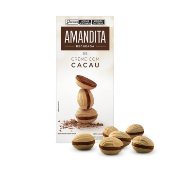 Wafer Amandita Recheado de Chocolate 200g
