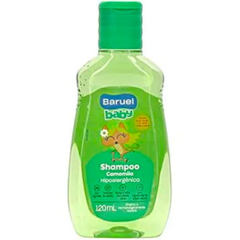 Shampoo Infantil Camomila 120ml Baruel Baby Shampoo Infantil Camomila 120ml Baruel Baby