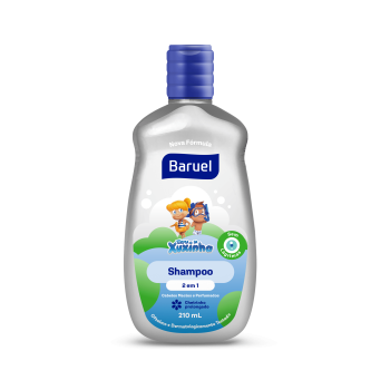 Shampoo Infantil Turma da Xuxinha 2 em 1 Cabelos Macios e Perfumados 210ml