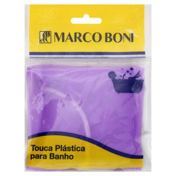 Touca De Banho Marco Boni Plástica 1Un Touca De Banho Marco Boni Plástica 1Un