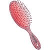 Escova de Cabelo Marco Boni Oval Glitter Nylon Pin 1 Unidade Cores Sortidas