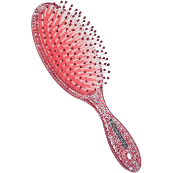 Escova de Cabelo Marco Boni Oval Glitter Nylon Pin 1 Unidade Cores Sortidas