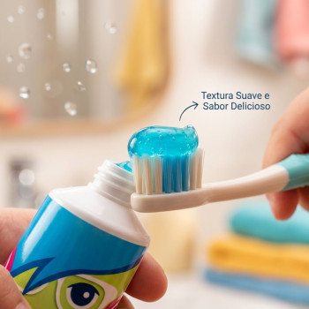 Gel Dental Infantil Júnior 7+ anos com Flúor Malvatrikids 70g Gel Dental Infantil Júnior 7+ anos com Flúor Malvatrikids 70g