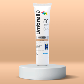 Fotoprotetor Facial com Cor Umbrella Perfect Skin FPS50