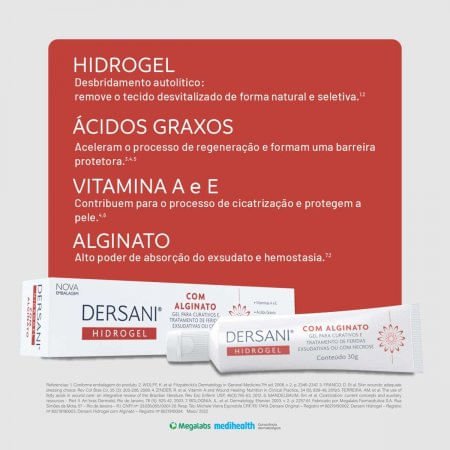 Dersani Hidrogel Alginato 30G