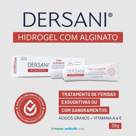 Dersani Hidrogel Alginato 30G