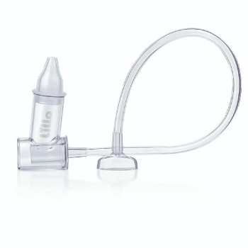 Aspirador Nasal de Sucção Infantil 0 Meses+ Silicone com Estojo Higiênico Pinguim Lillo com 1 Unidade