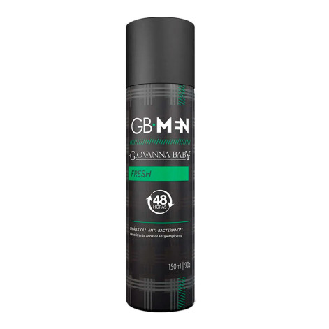 Desodorante Masculino Aerosol Giovanna Baby Fresh Aerosol 150ml Desodorante Masculino Aerosol Giovanna Baby Fresh Aerosol 150ml