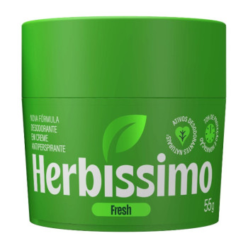 Desodorante Creme Antitranspirante Herbíssimo Fresh 55g