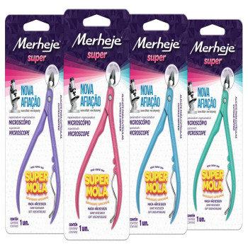 Alicate para Cutículas Merheje Super Cores Sortidas 1 Unidade Alicate para Cutículas Merheje Super Cores Sortidas 1 Unidade