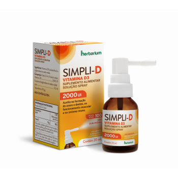 Simpli D 2000Ui Sol Spray 20ML