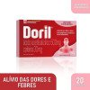 Analgésico e Antitérmico Doril 500mg + 30mg 20 Comprimidos