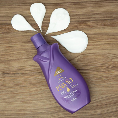 Hidratante Paixão Irresistível com Óleo de Amêndoas e Ação Desodorante 400ml
