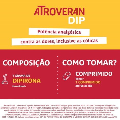 Atroveran Dip 1g Cosmed 10 Comprimidos